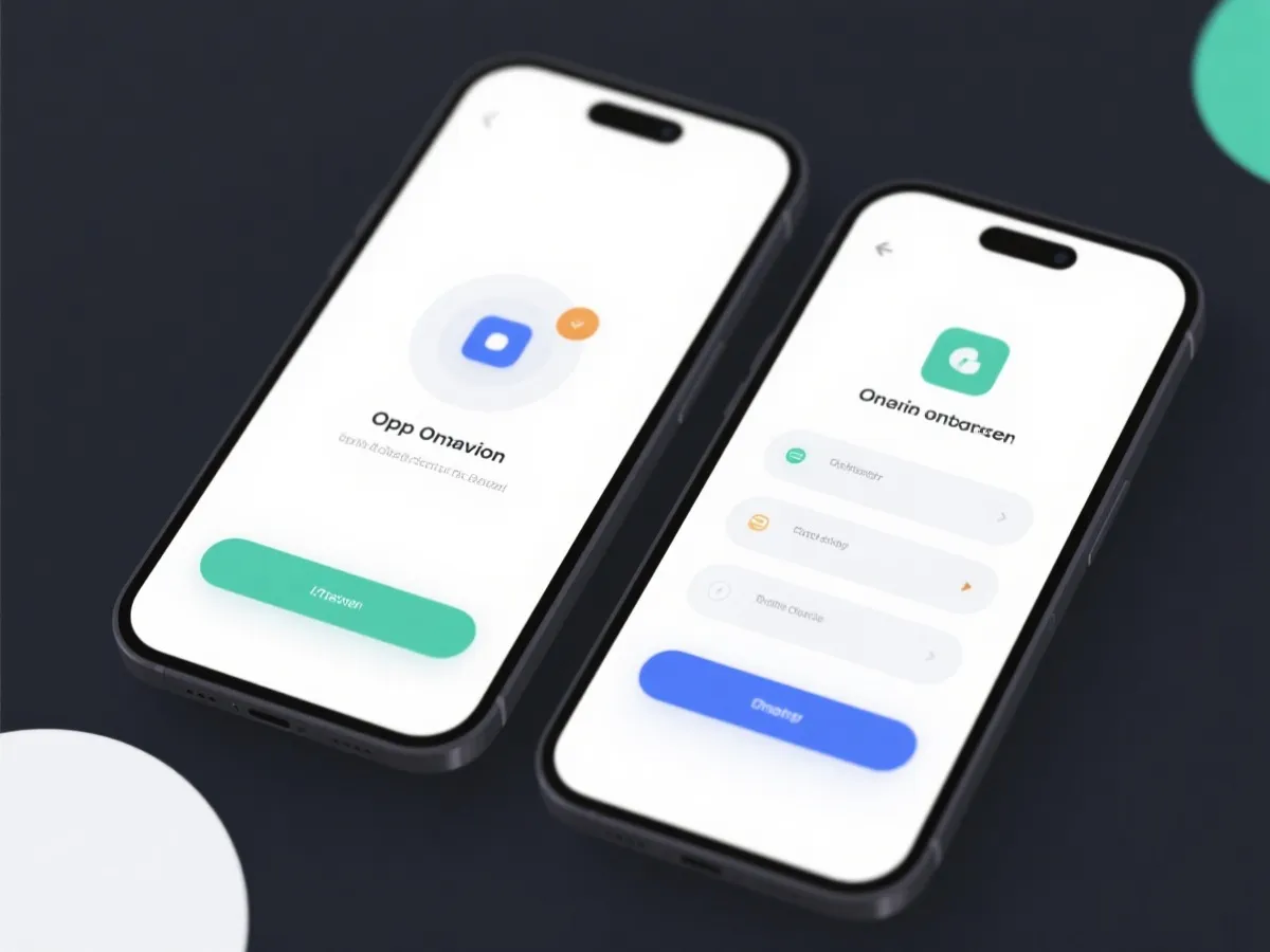 APP安装与首次设置示意图