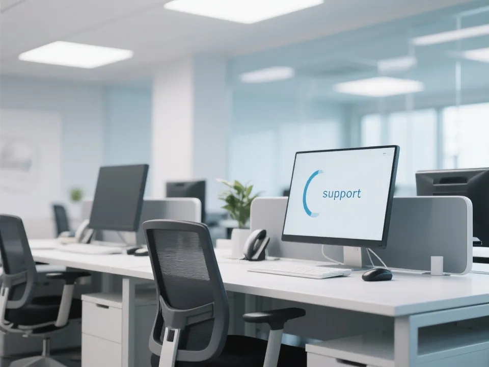 客服与商务联系示意图